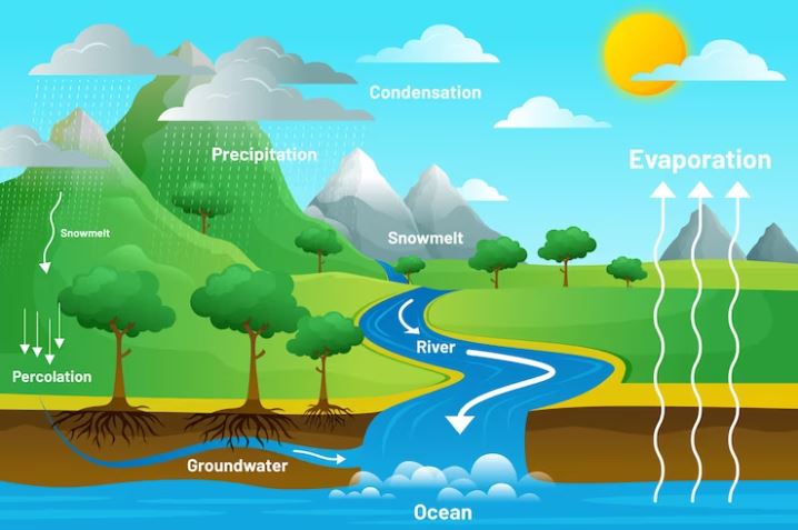 What are the parts of a river?